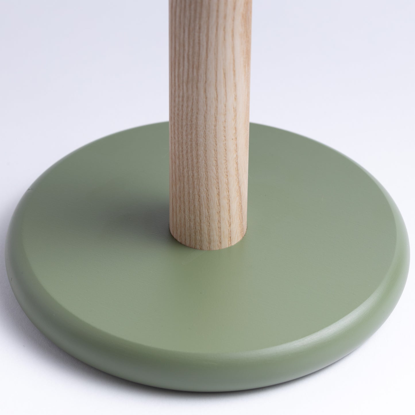 Stojak na ręcznik papierowy - oliwka/błękit